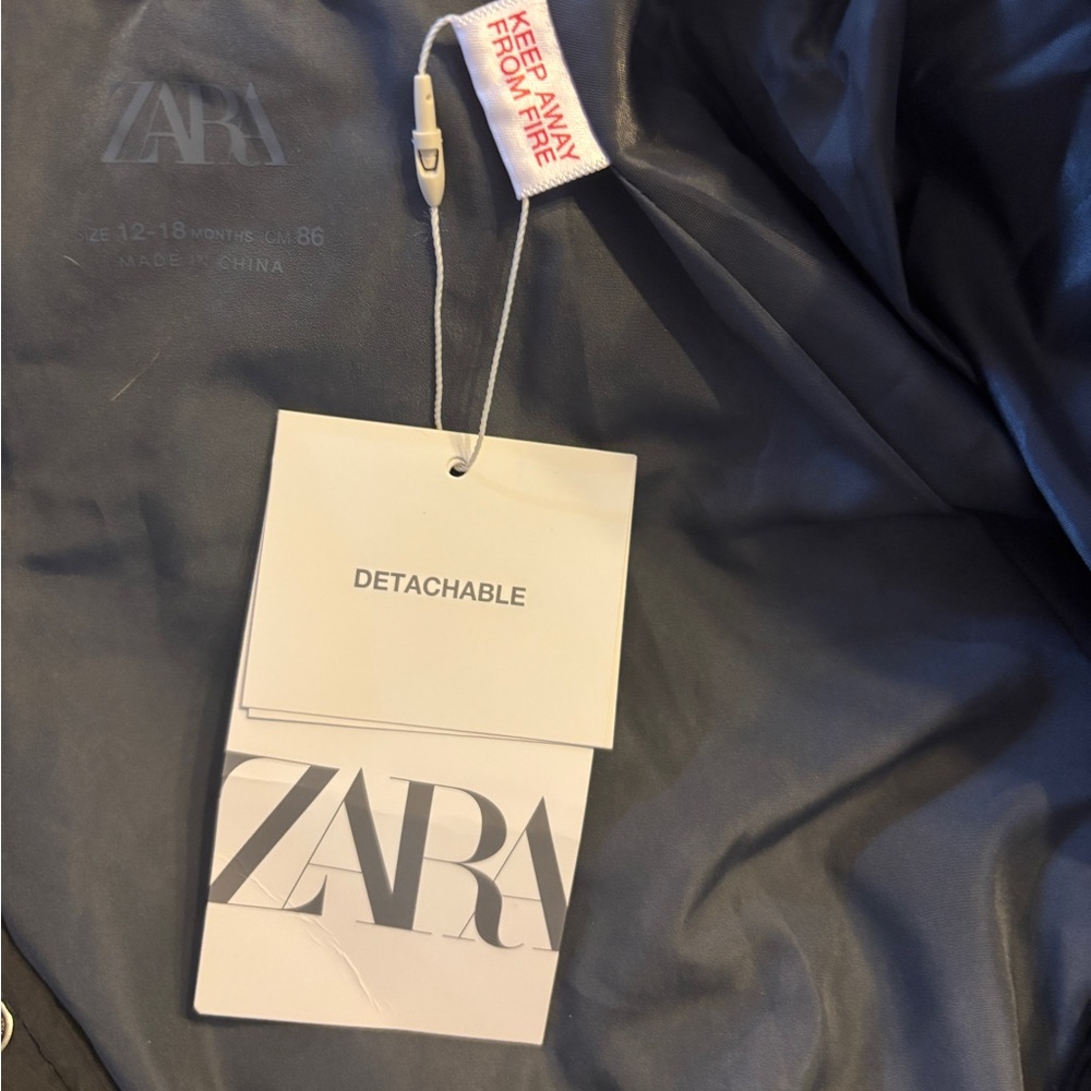 NWT Zara infant/toddler jacket size 12-18 months - Picture 4 of 5